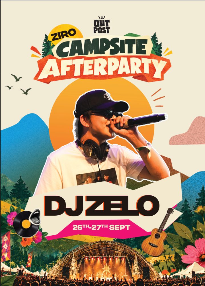DJ Zelo , Zo Outpost Campsite Afterparty poster